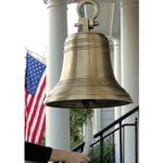 18-Inch-Ridged-Antiqued-Brass-Bell-with-Shackle--Second--7976