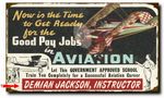 Good-Aviation-Jobs-Wood-or-Metal-Personalized-Sign-7167