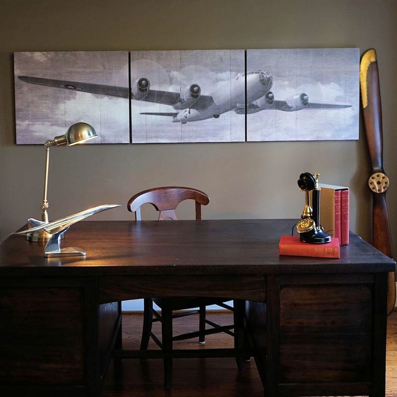 B-29-Bomber-Wooden-Triptych-14341-5