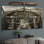 Giant-Wood-B-17-Cockpit-Wall-Mural-14936-5