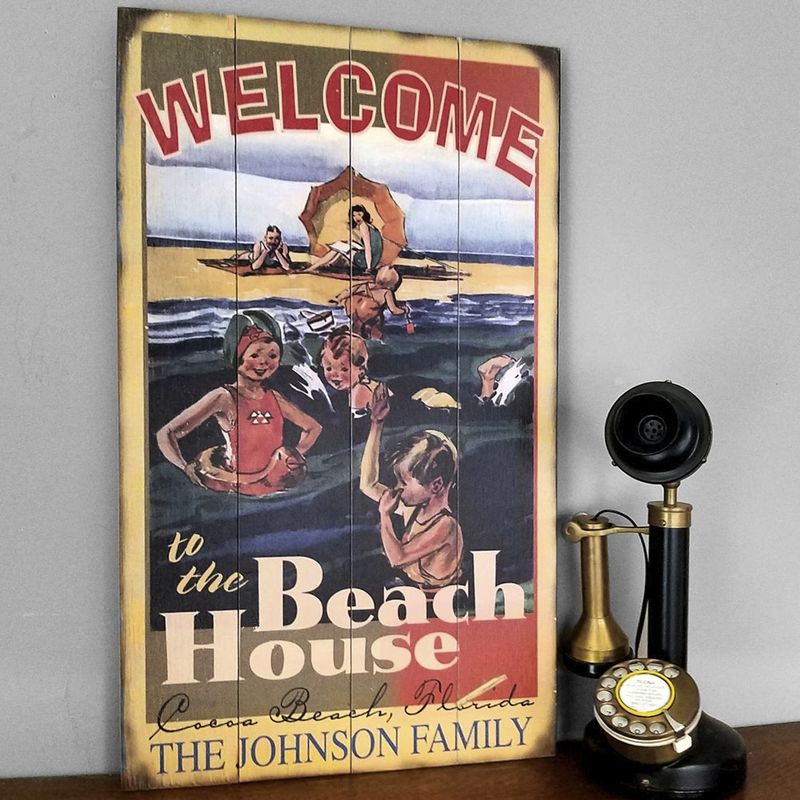Welcome-to-the-Beach-House-Family-Style-Personalized-Sign-4636