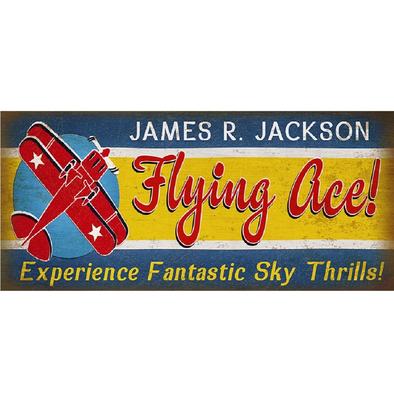 Flying-Ace-Personalized-Sign-12640