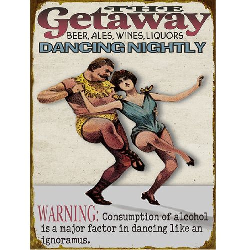 Dancing Nightly Personalized Bar Sign