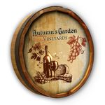 Wine---Cheese-Personalized-Barrel-End-Sign-674