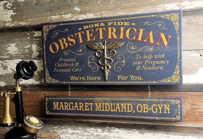 Obstetrician-Wood-Plank-Sign-with-Optional-Personalization-13933