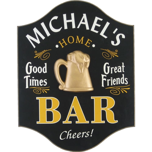 Good Times Personalized Bar Sign