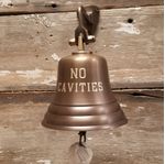 -No-Cavities--Engraved-5-Inch-Antiqued-Brass-Bell-6056