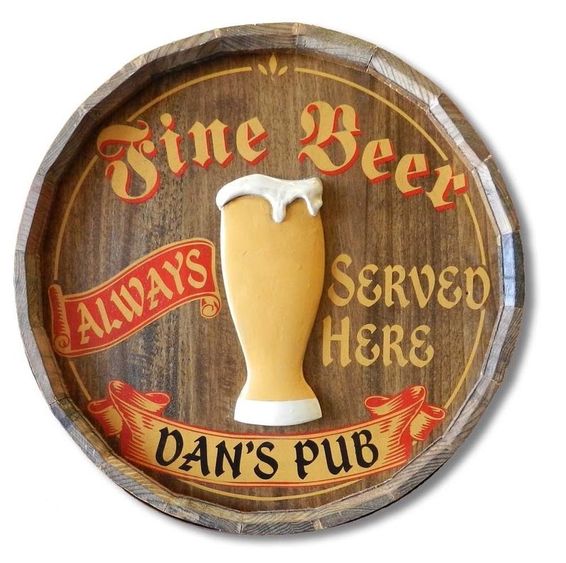 Fine-Beer-Personalized-Barrel-Sign-729