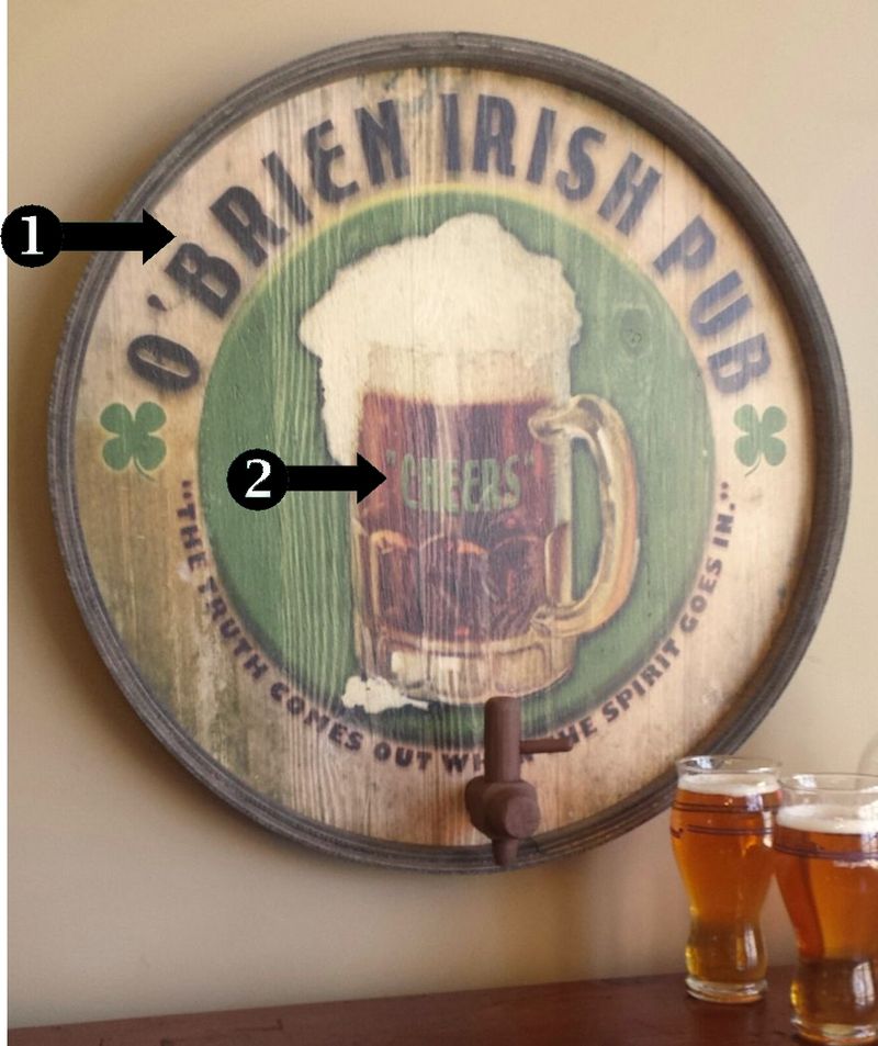 Irish-Pub-Personalized-Wood-Barrel-End-Bar-Sign-4879