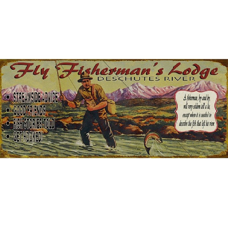Fly-Fishing-Wood-or-Metal-Personalized-Sign-4680-5
