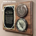 Teacher-Compass-On-Personalized-Plaque-11432-5