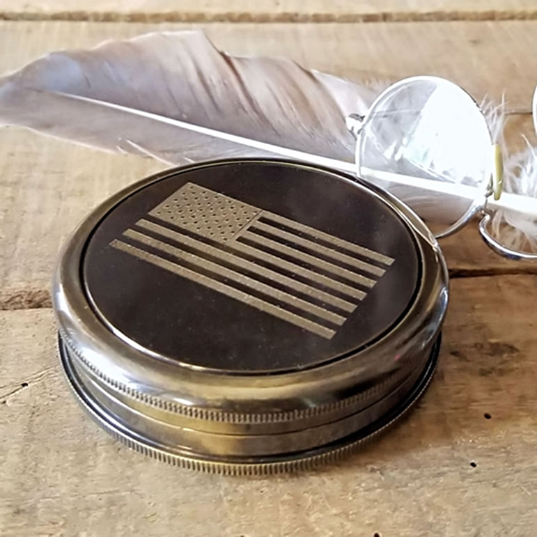 Brass-Compass-With-American-Flag-11423-3
