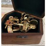 4-Inch-Polished-Brass-Sextant-435-3