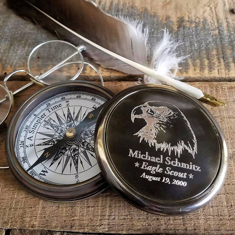 Eagle-Scout-Compass-On-Wood-Plaque-11426-5