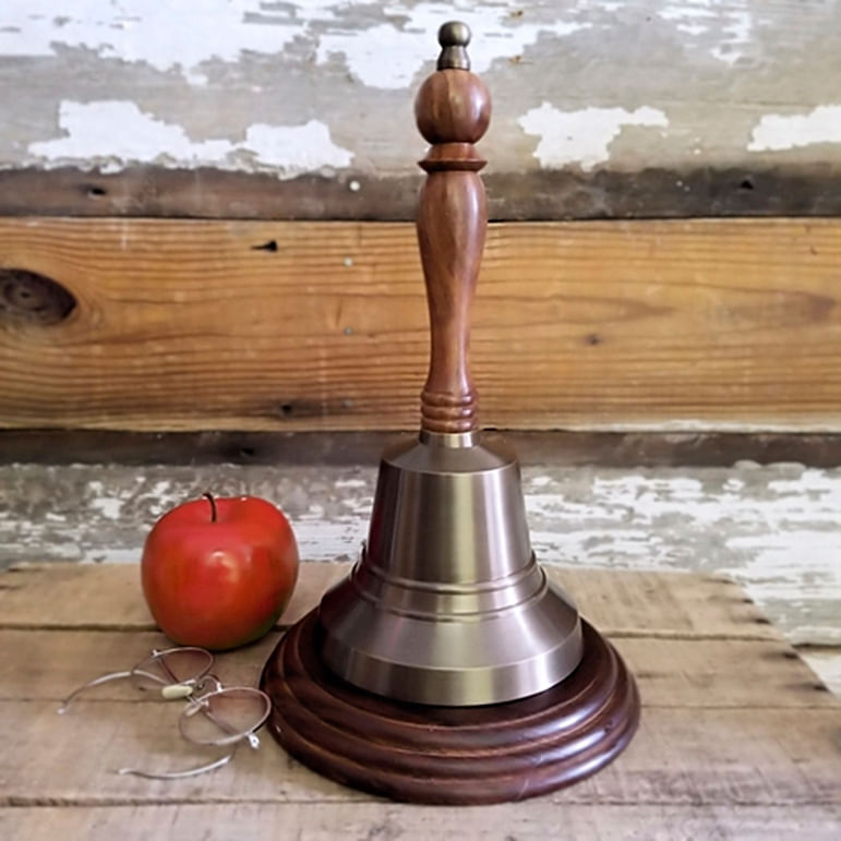 Large-Brass-Hand-Bell---11-Inch-Tall---Distressed-6040-3