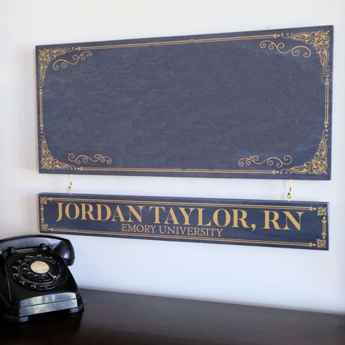 Personalized Nameboard For Sign