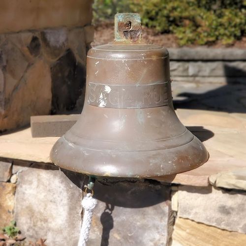 Large Vintage Historical Ocean Liner Bell