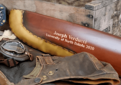 Engraved 70 Inch 1917 Replica Wood Airplane Propeller