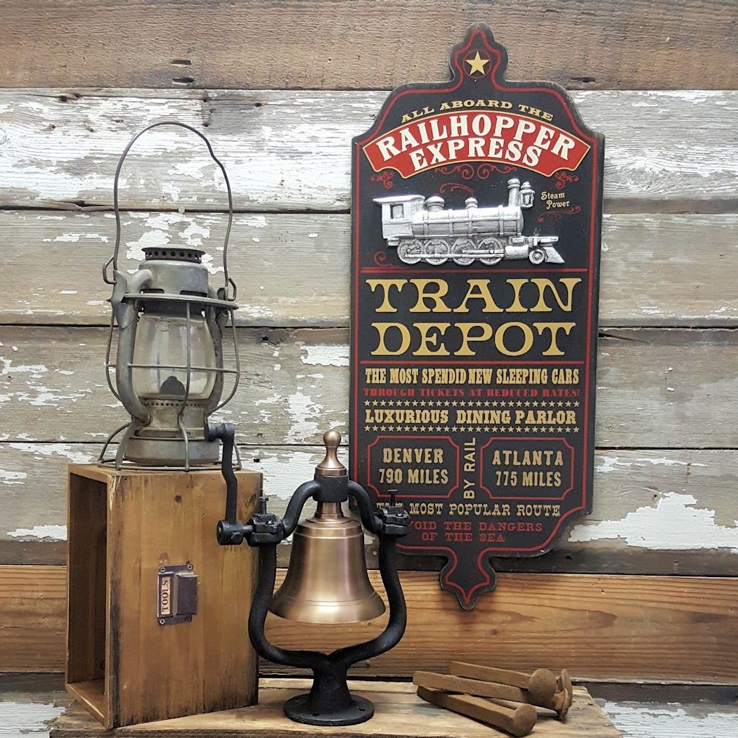 Train & Railroad Signs